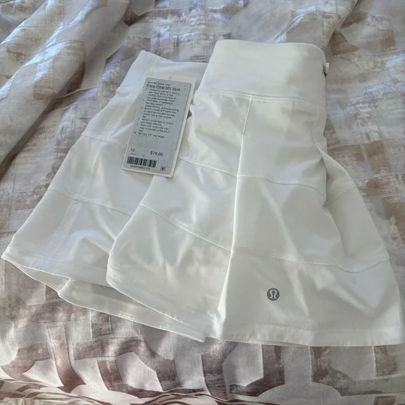 White Pace Rival MR Skirt - Picture 2 of 7